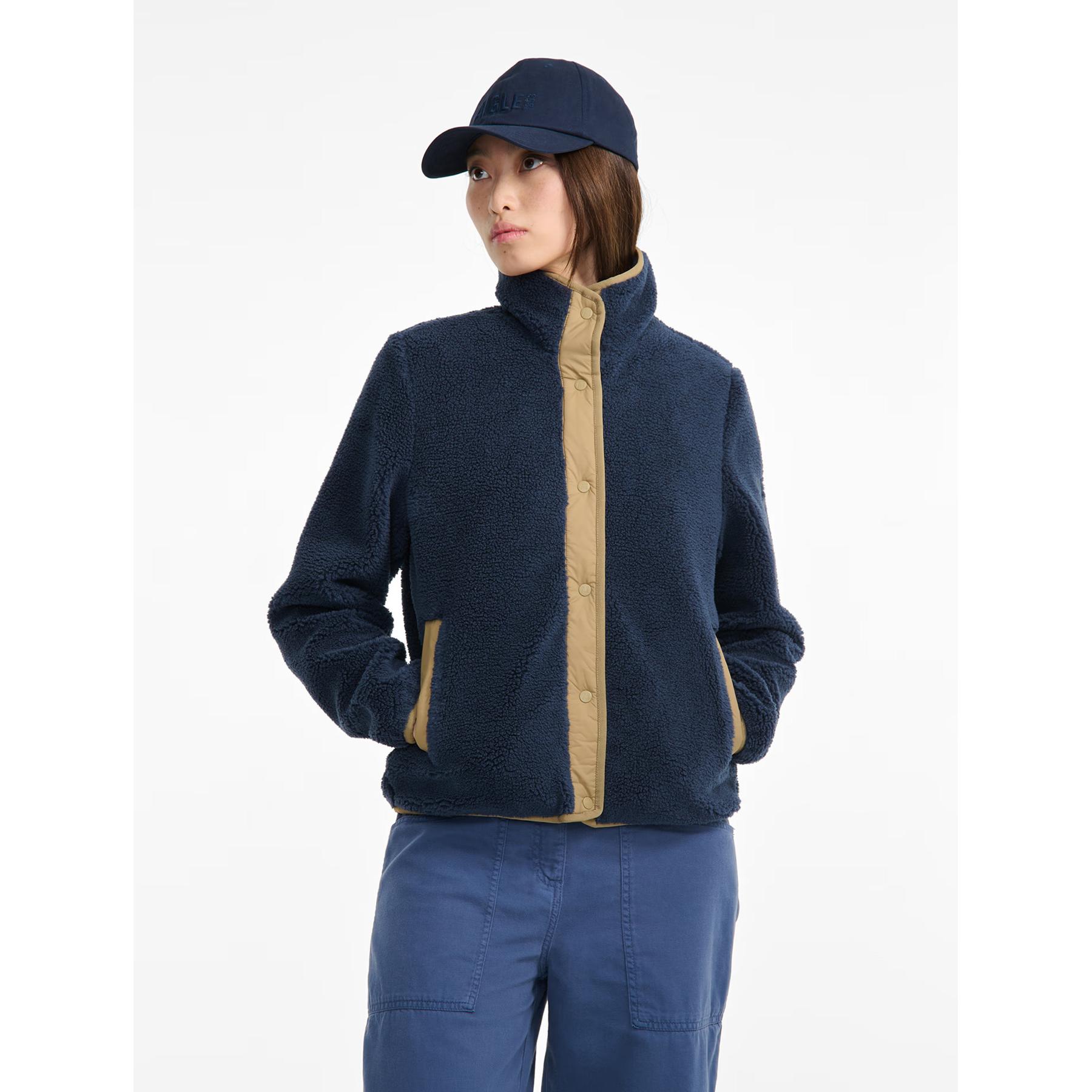Polaire bimaterico donna  Sherpa