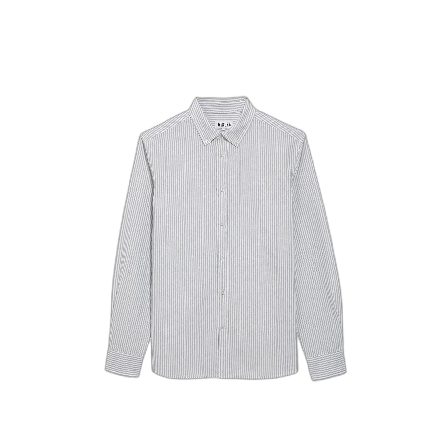 3246579631550 - Gestreifte Langarmbluse Oxford DFT® et UV-C®