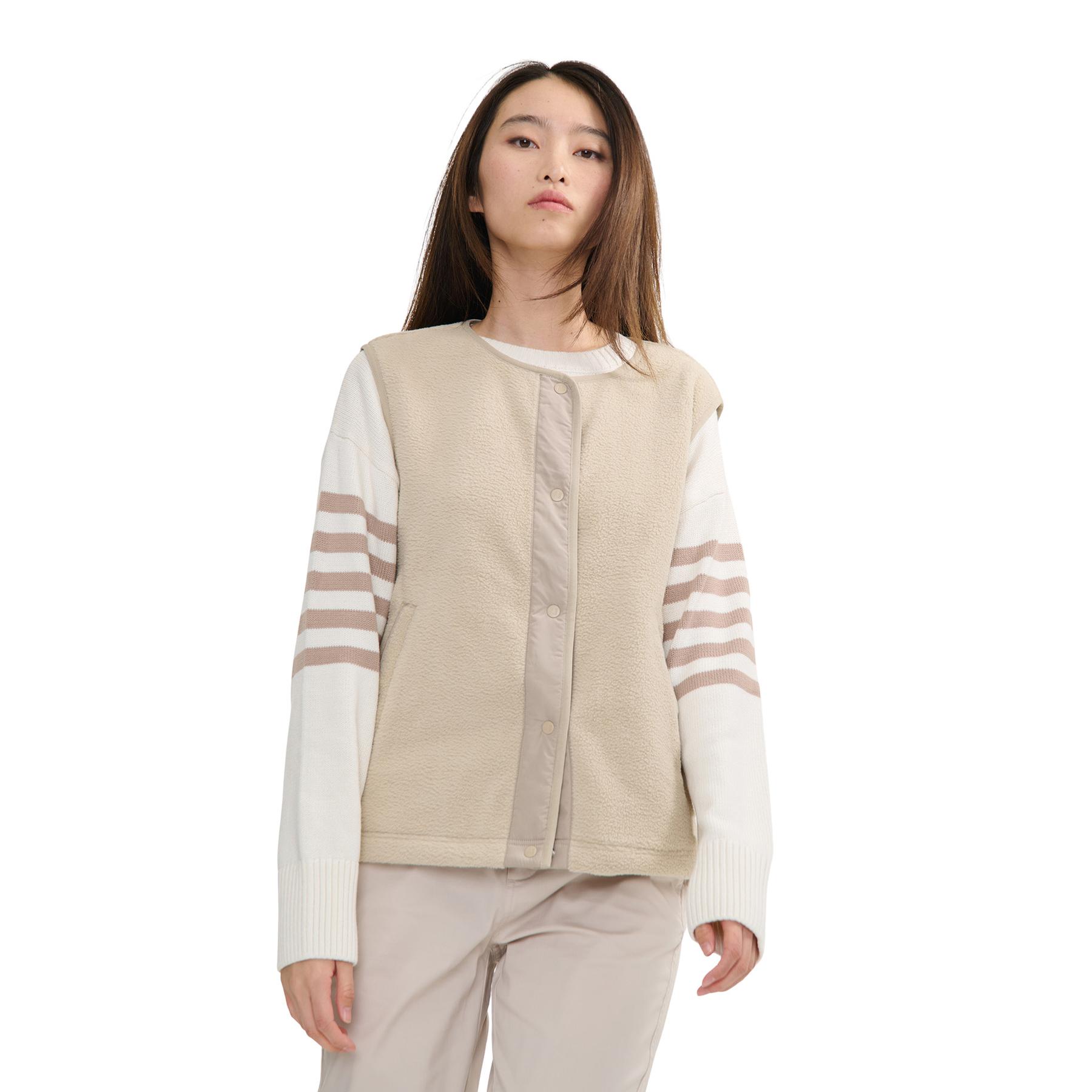 3246579637101 - Leichte Damen-Sherpa-Weste ohne Ärmel Aigle