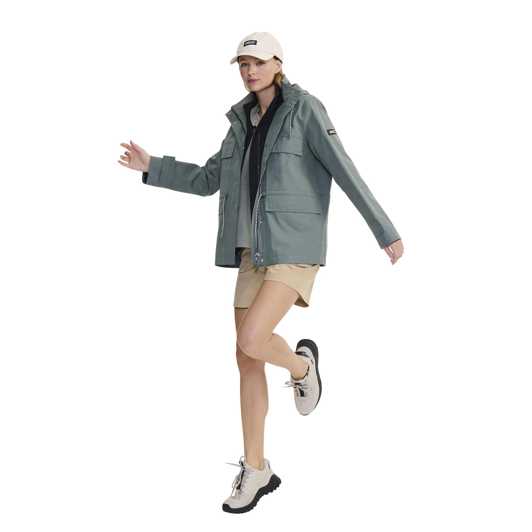 3246579638924 - Regenjacke mit Kapuze für Damen MTD