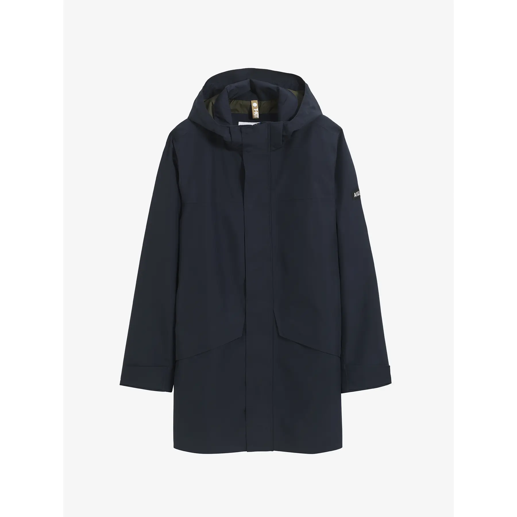 Lange 2-lagige Parka mit Kapuze Aigle Gore-Tex