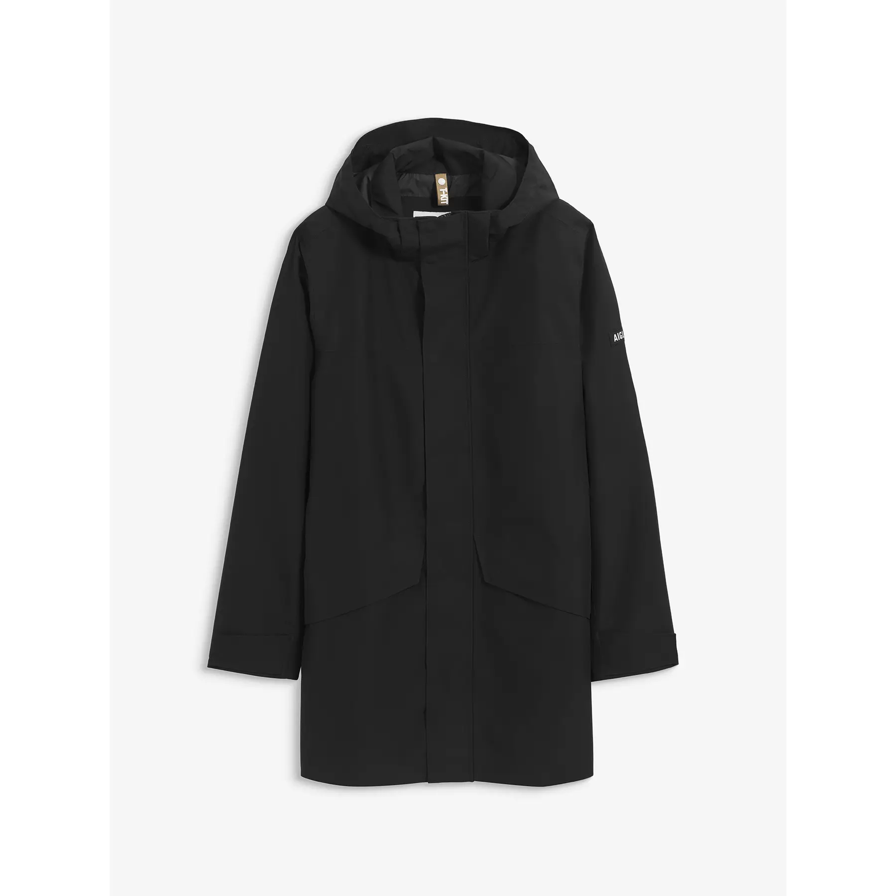 Aigle Noir Long 2-Layer Parka With Hood Gore-Tex