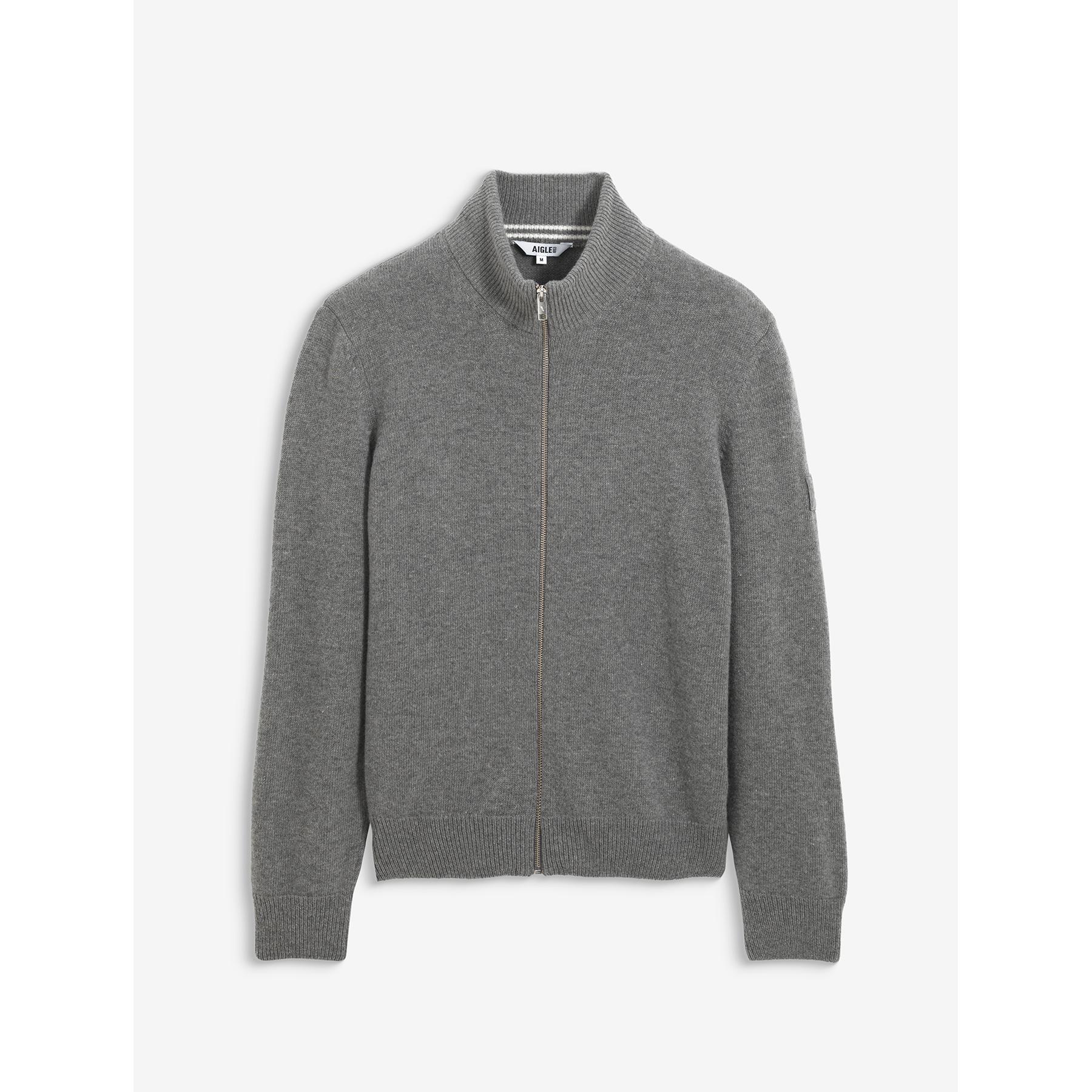 3246579769666 - Vollzipper-Pullover aus Polyamidwolle Esssential