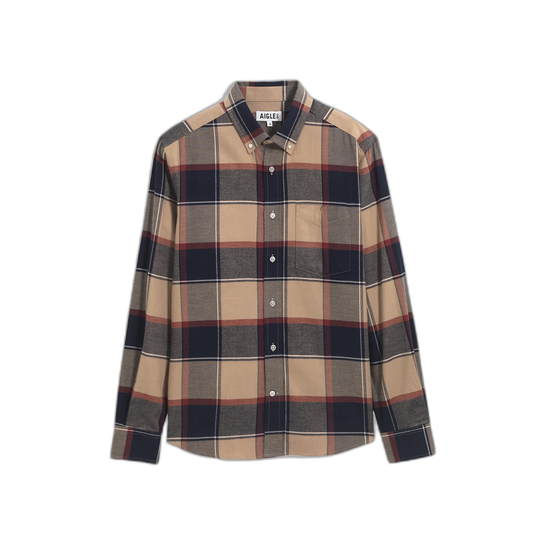 3246579879662 - Kariertes Hemd mit langen Ärmeln Aigle