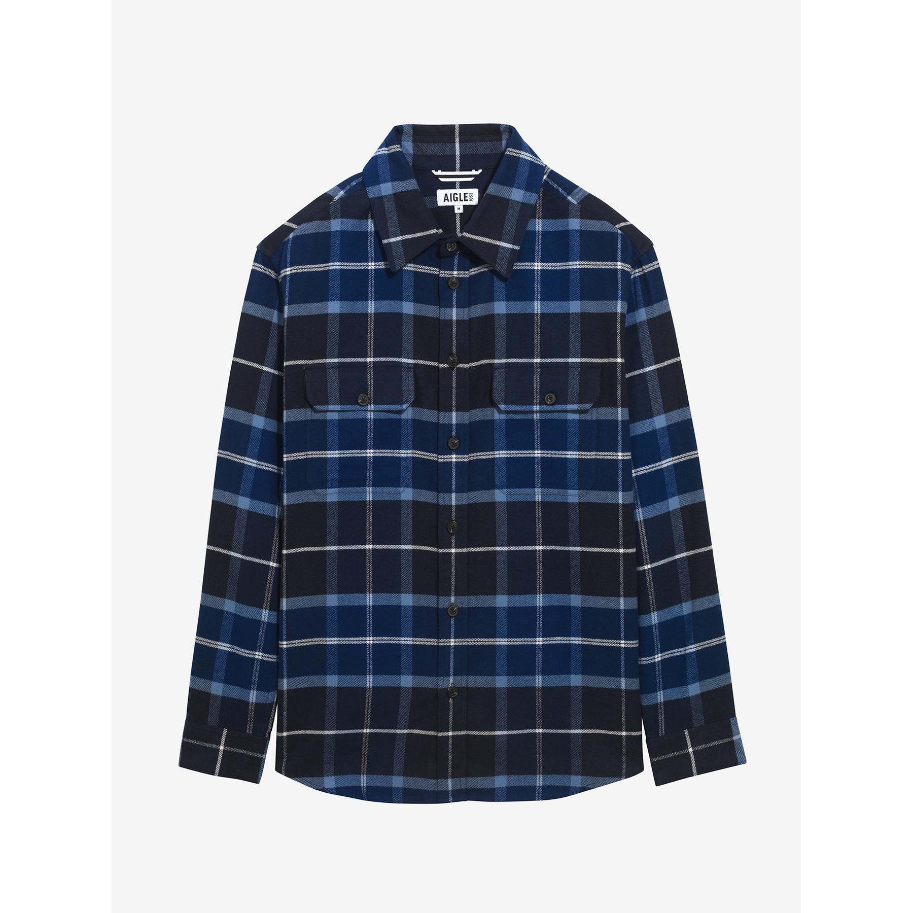 3246579774035 - Kariertes Hemd mit langen Ärmeln Aigle