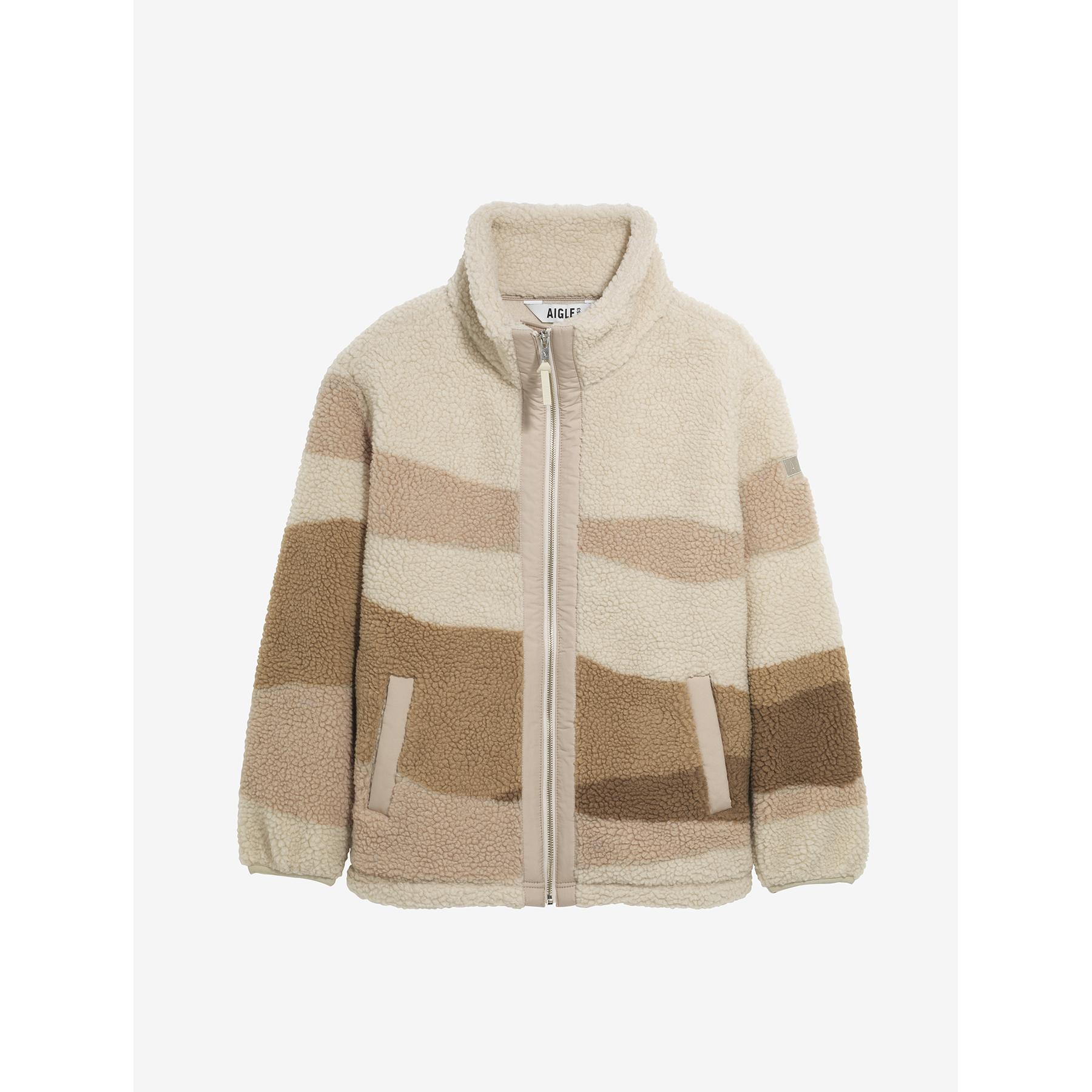 3246579775254 - Fleece mit Reißverschluss aus Jacquard-Sherpa für Frauen Aigle 3246579775254 - Fleece mit Reißverschluss aus Jacquard-Sherpa für Frauen Aigle