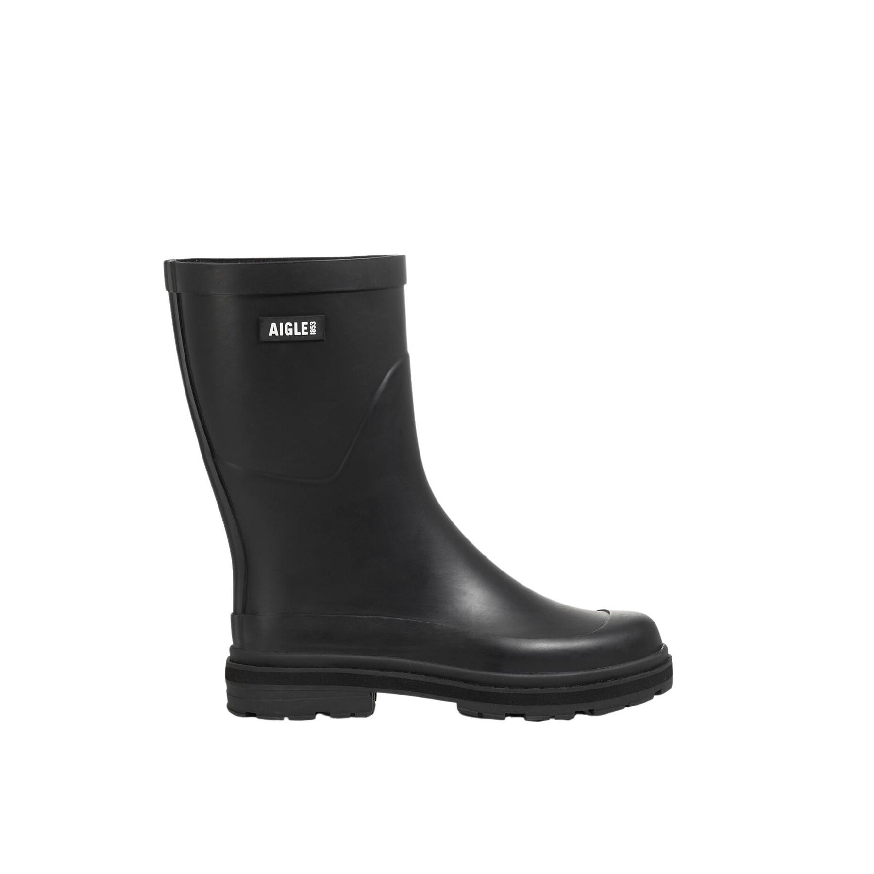 3246578887453 - Herren Regenstiefelette Mid Rain Schwarz 41