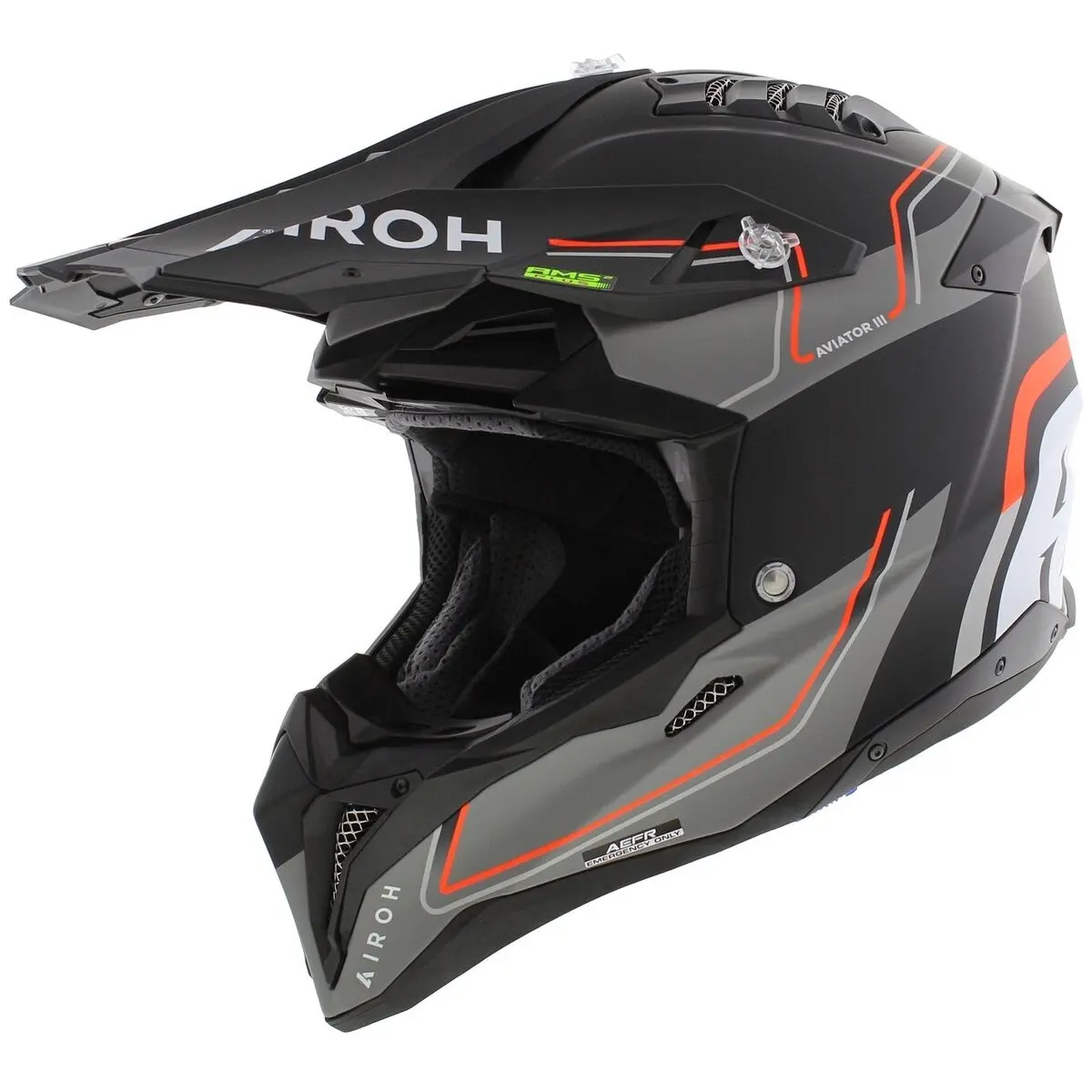 Motorrad-Cross-Helm Airoh Aviator Iii Leader
