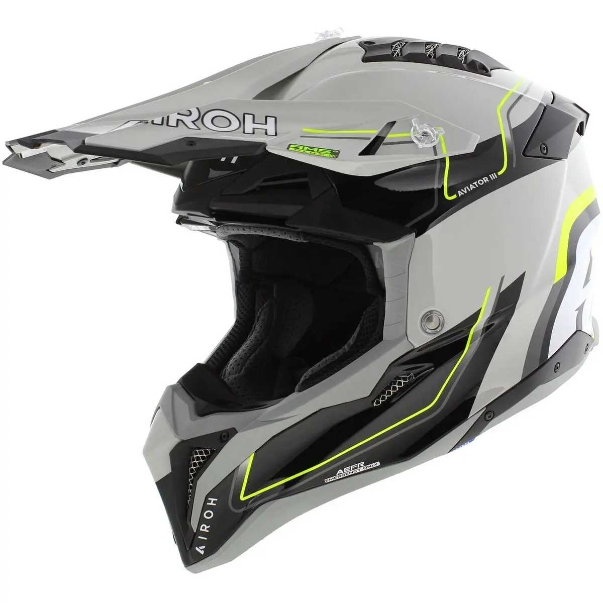Motorrad-Cross-Helm Airoh Aviator III Leader