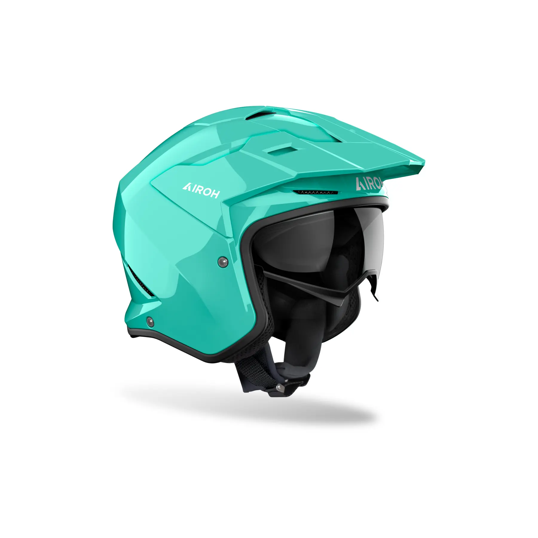 Motorrad Trialhelm Airoh Kombakt