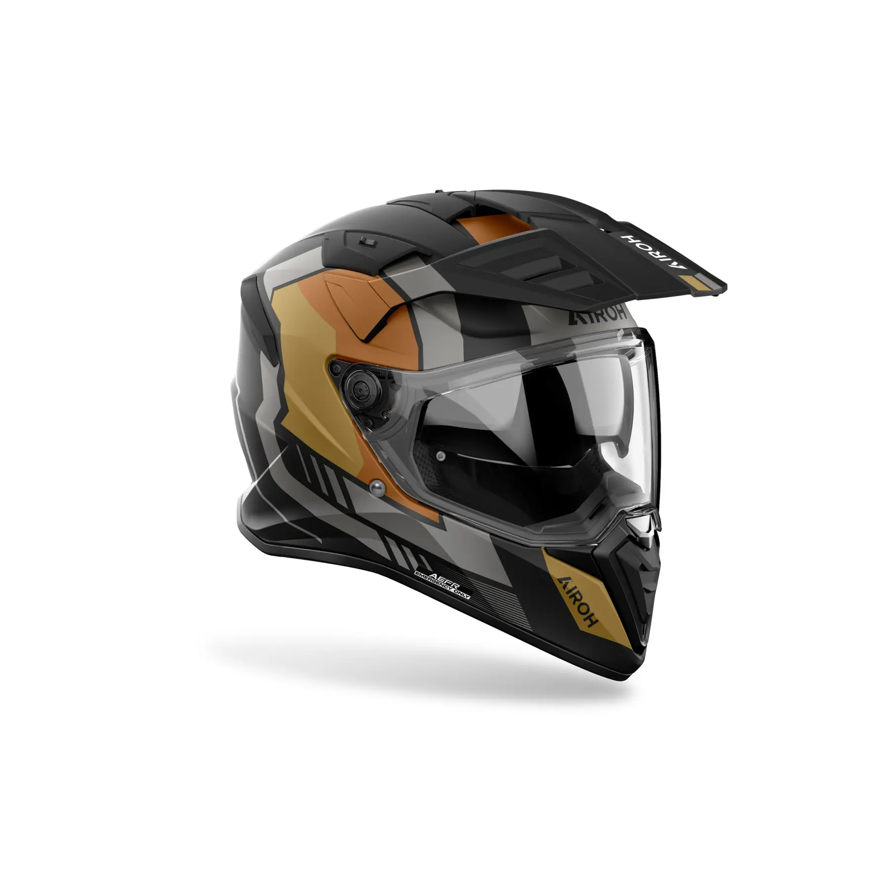 Motorrad-Integralhelm Airoh Bandit Horn