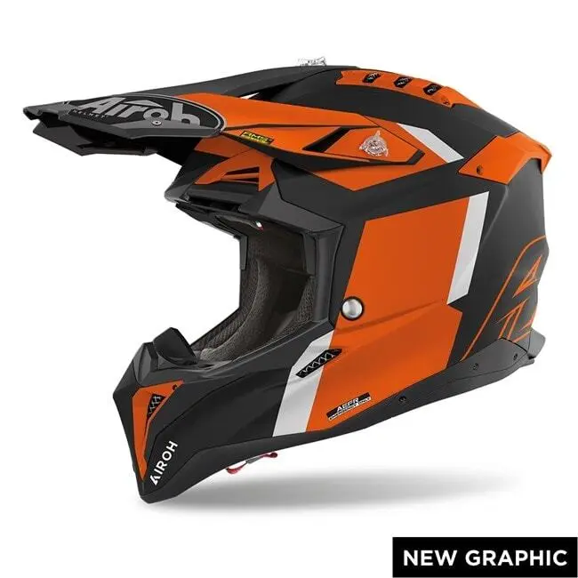 Motorrad-Crosshelm Airoh Aviator 3 Glory