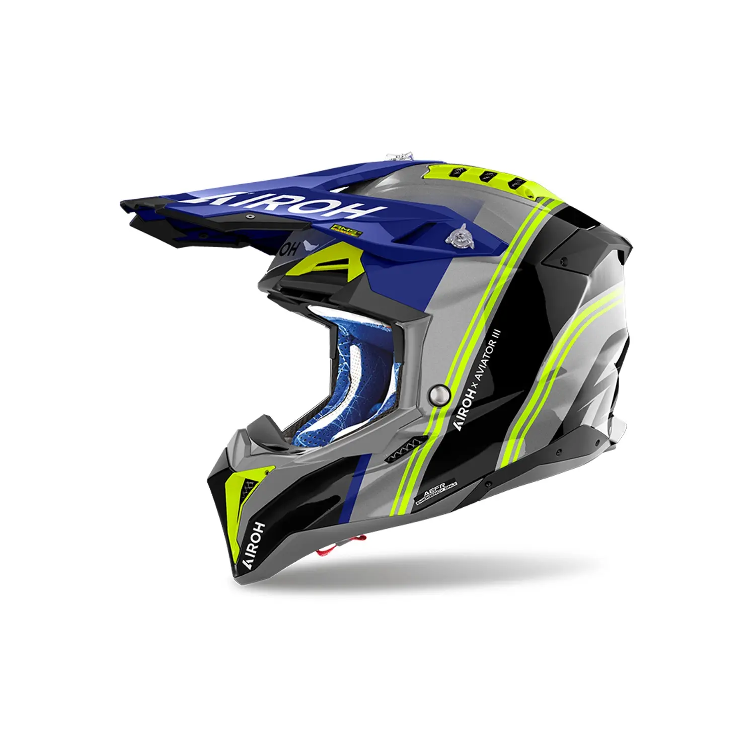 Motorrad-Cross-Helm Airoh Aviator 3 Hima