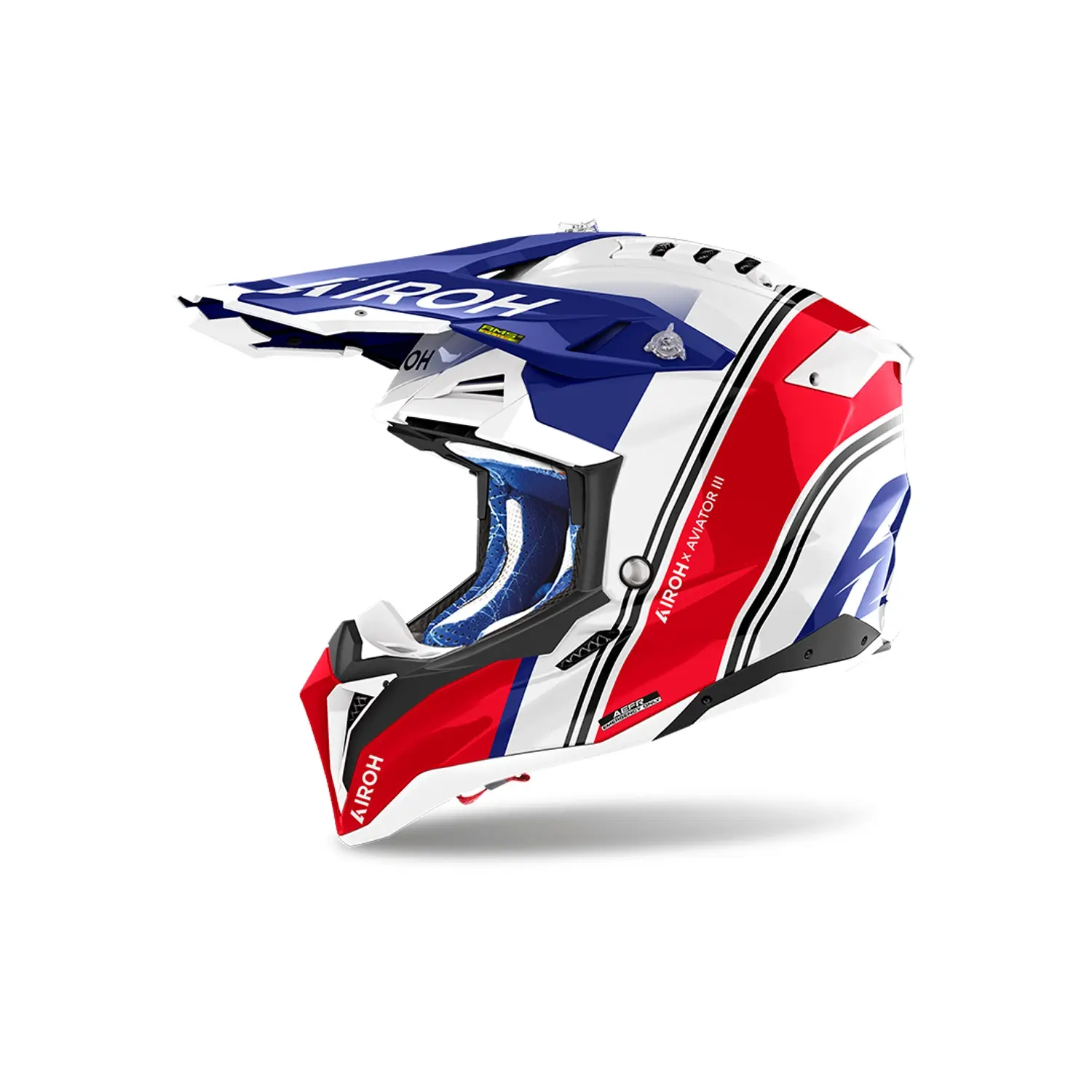 Motorrad-Cross-Helm Airoh Aviator 3 Hima