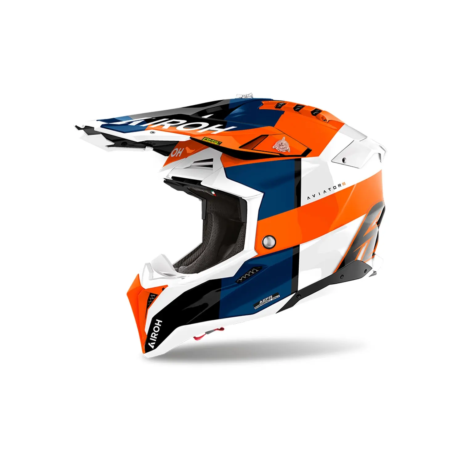 Motorrad-Cross-Helm Airoh Aviator 3 Monarch