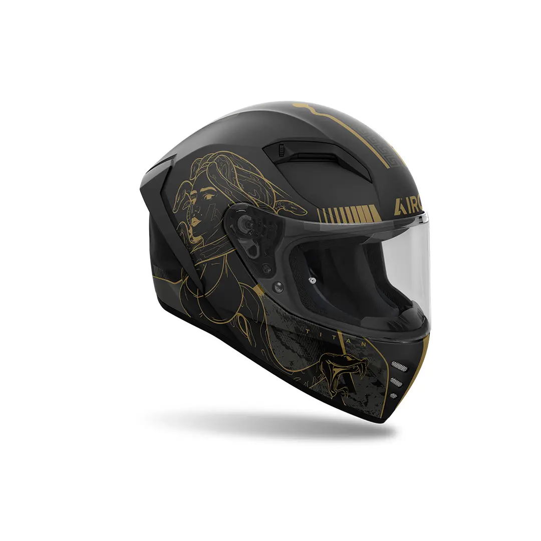 Motorrad-Integralhelm Airoh Connor Titan