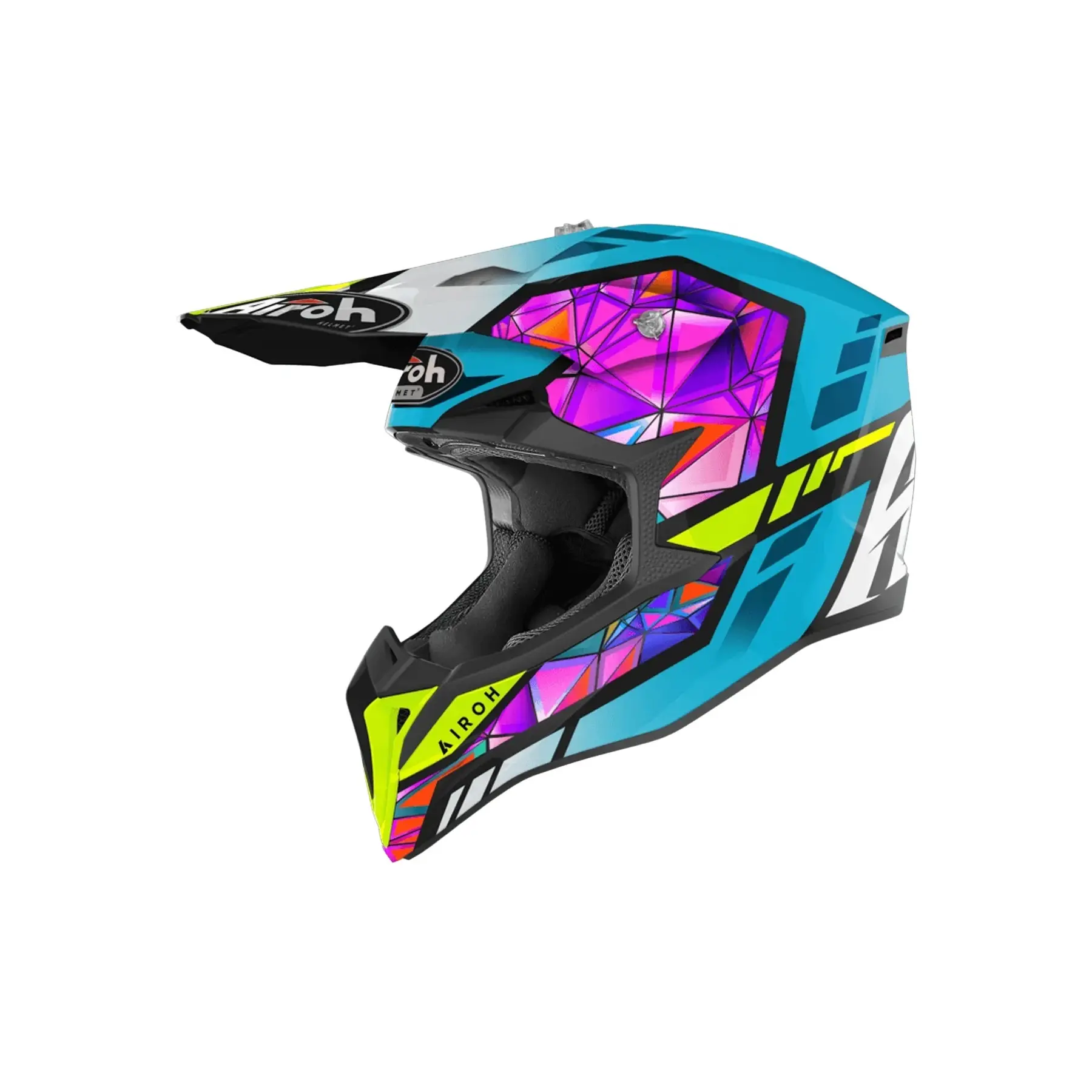 Motorrad-Crosshelm Airoh Wraaap Diamond