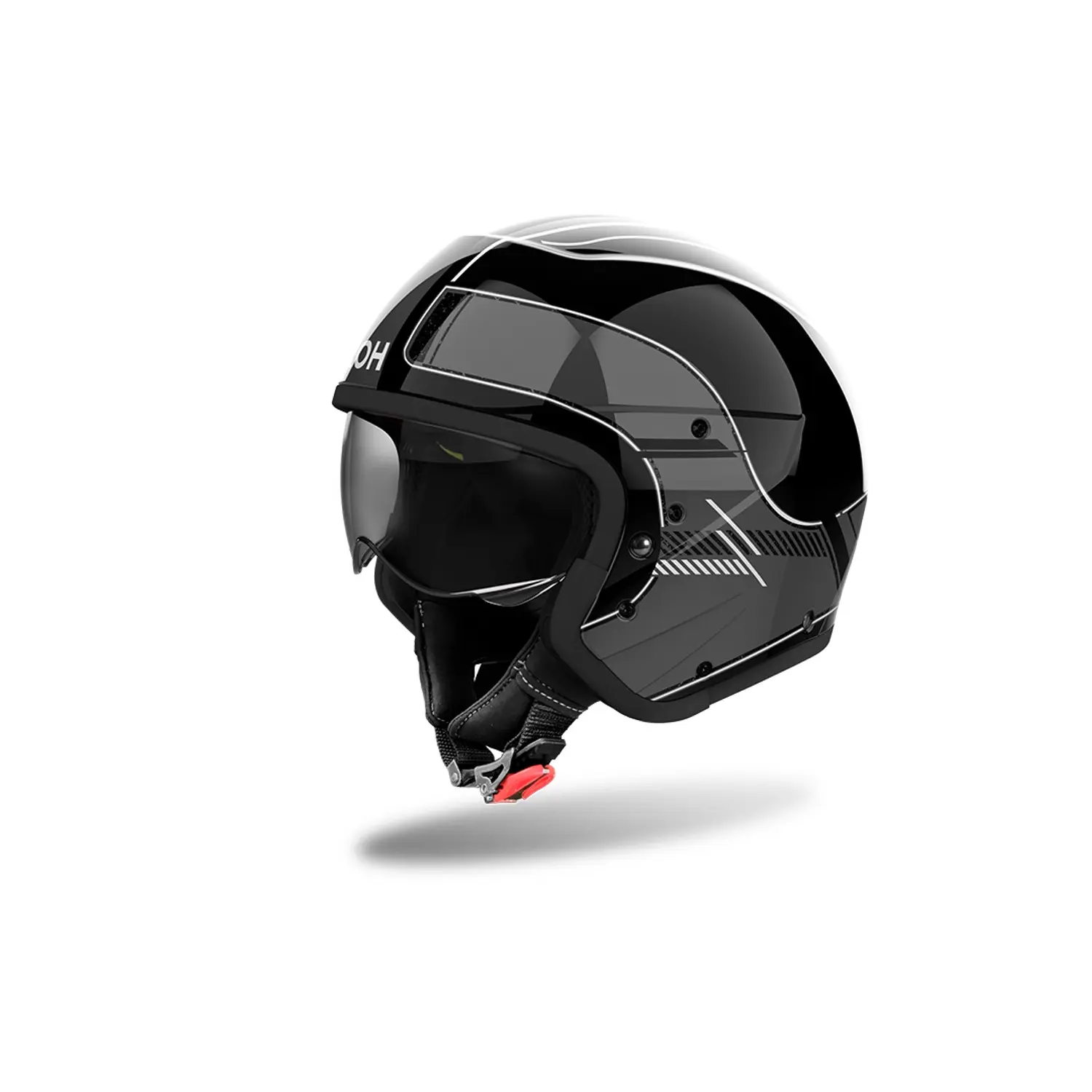 Modularer Motorradhelm Airoh J 110 Raster