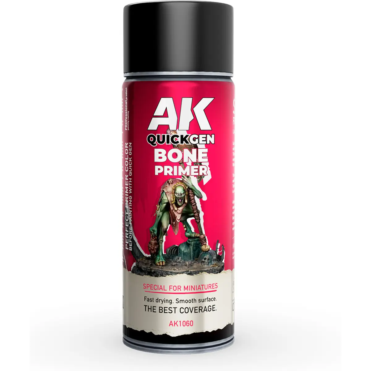 Comparer les prix de Bombe de peinture AK Interactive Aérosol Quick Gen Primer Bone