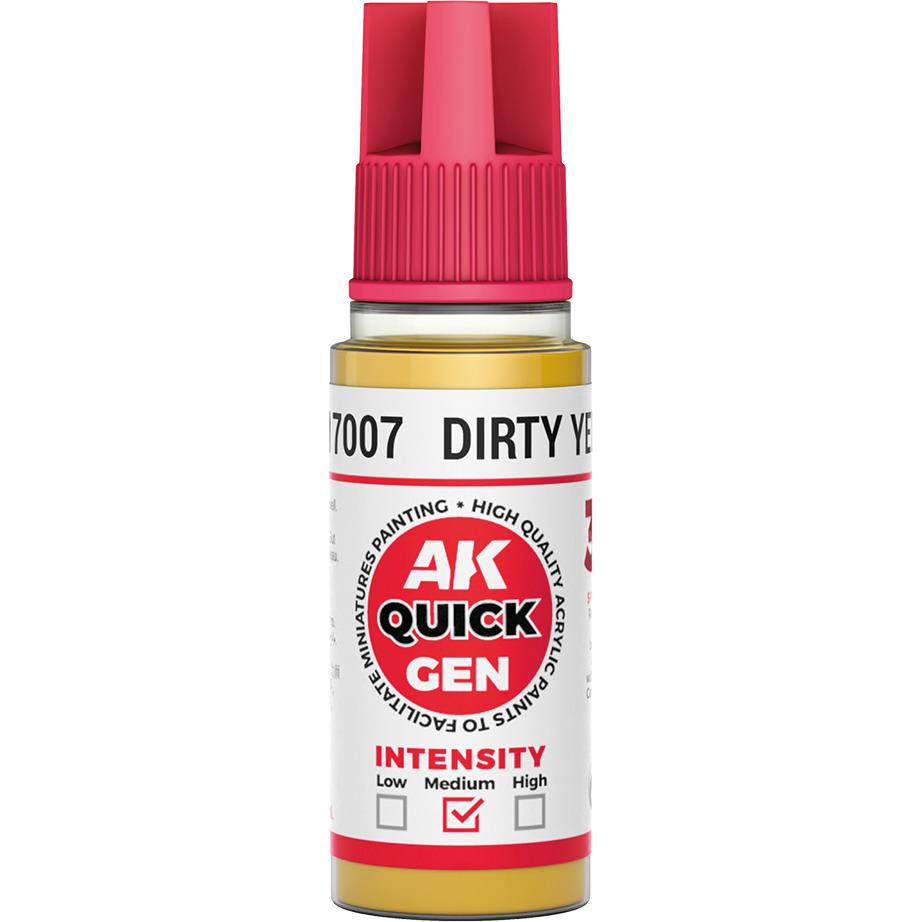 8435568349216 - DIRTY YELLOW 18 ml - QUICK GEN