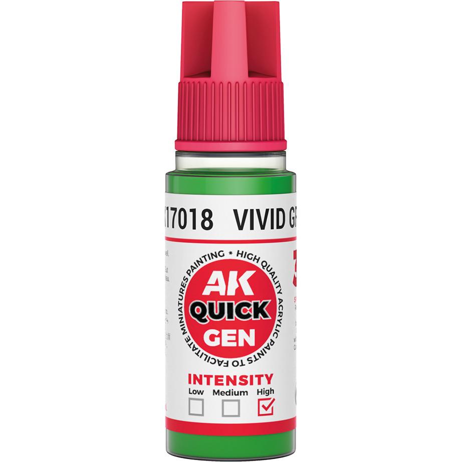 8435568349322 - VIVID GREEN 18 ml - QUICK GEN
