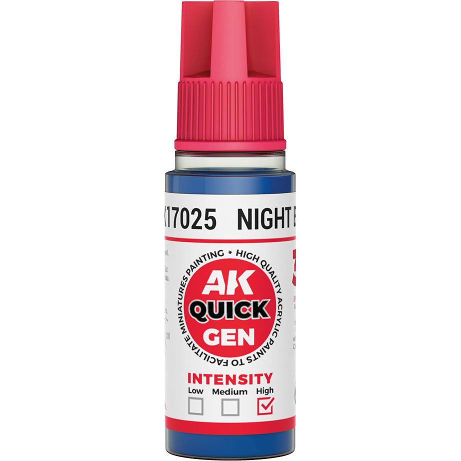 8435568349391 - NIGHT BLUE 18 ml - QUICK GEN