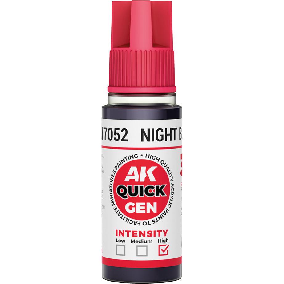 8435568349667 - NIGHT BLACK 18 ml - QUICK GEN