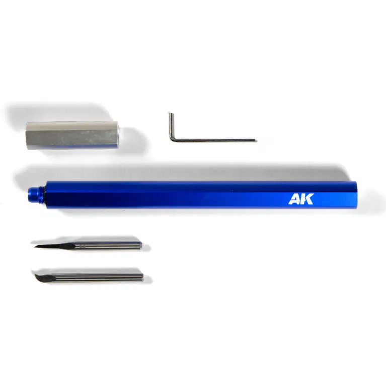 Comparer les prix de Pointe à gravure en acier AK Interactive Tungstene