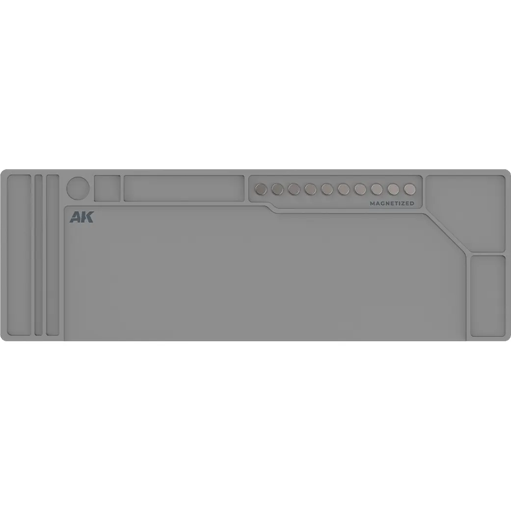 Comparer les prix de Tapis de travail en silicone AK Interactive