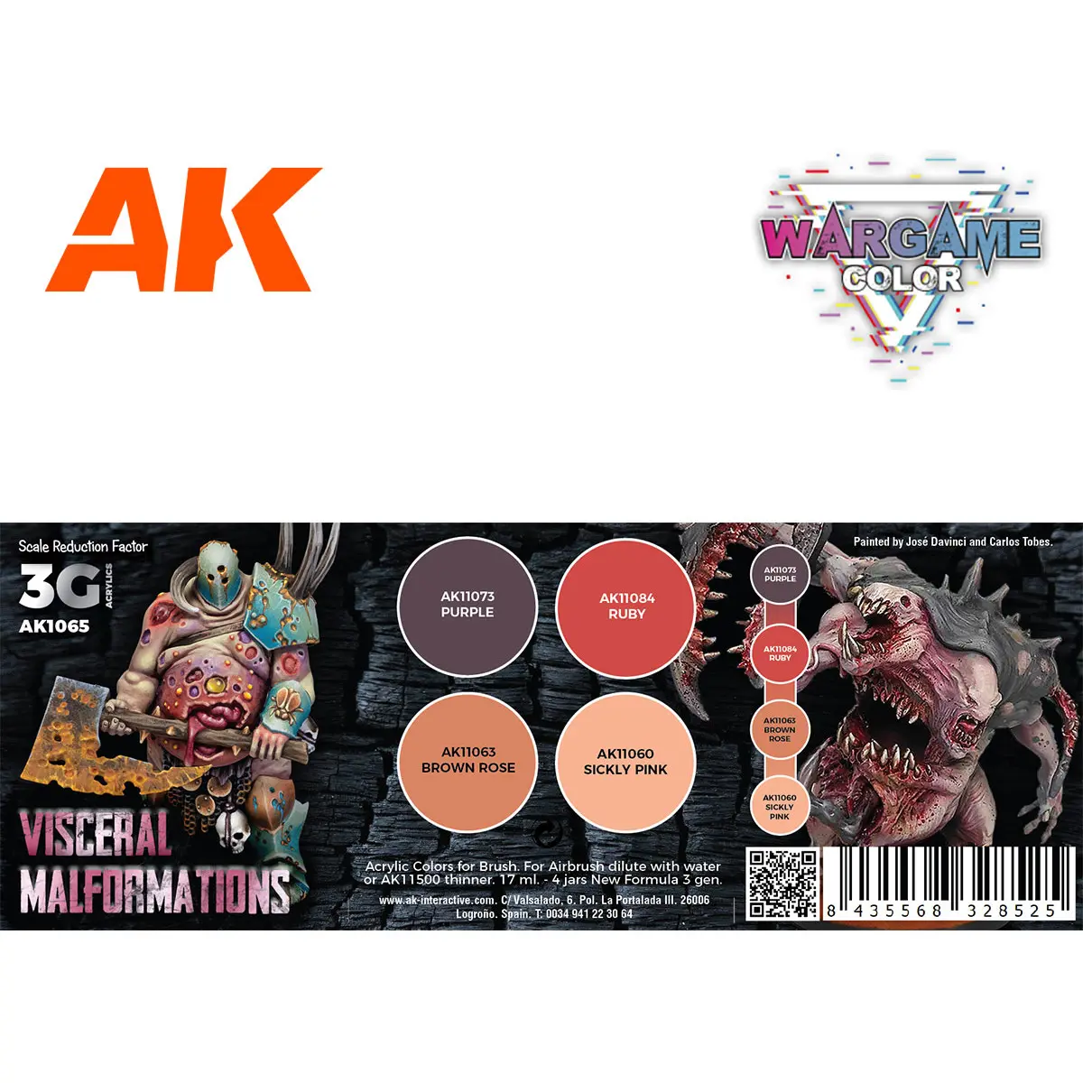 8435568328525 - WARGAME SET VISCERAL MALFORMATIONS