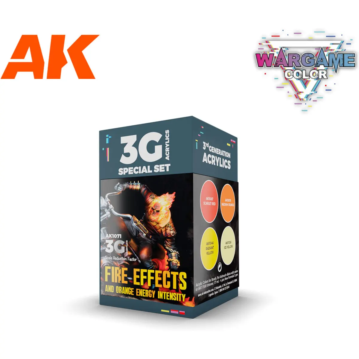 8435568328587 - WARGAME COLOR SET FIRE EFFECTS