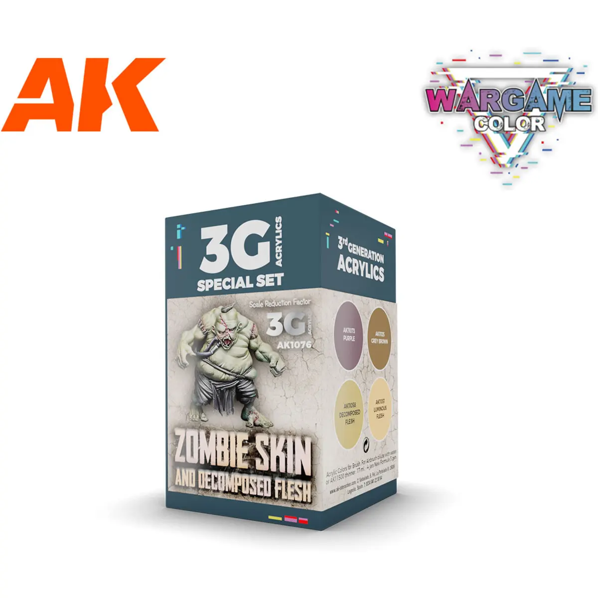 Comparer les prix de Set de peinture AK Interactive Zombie Skin