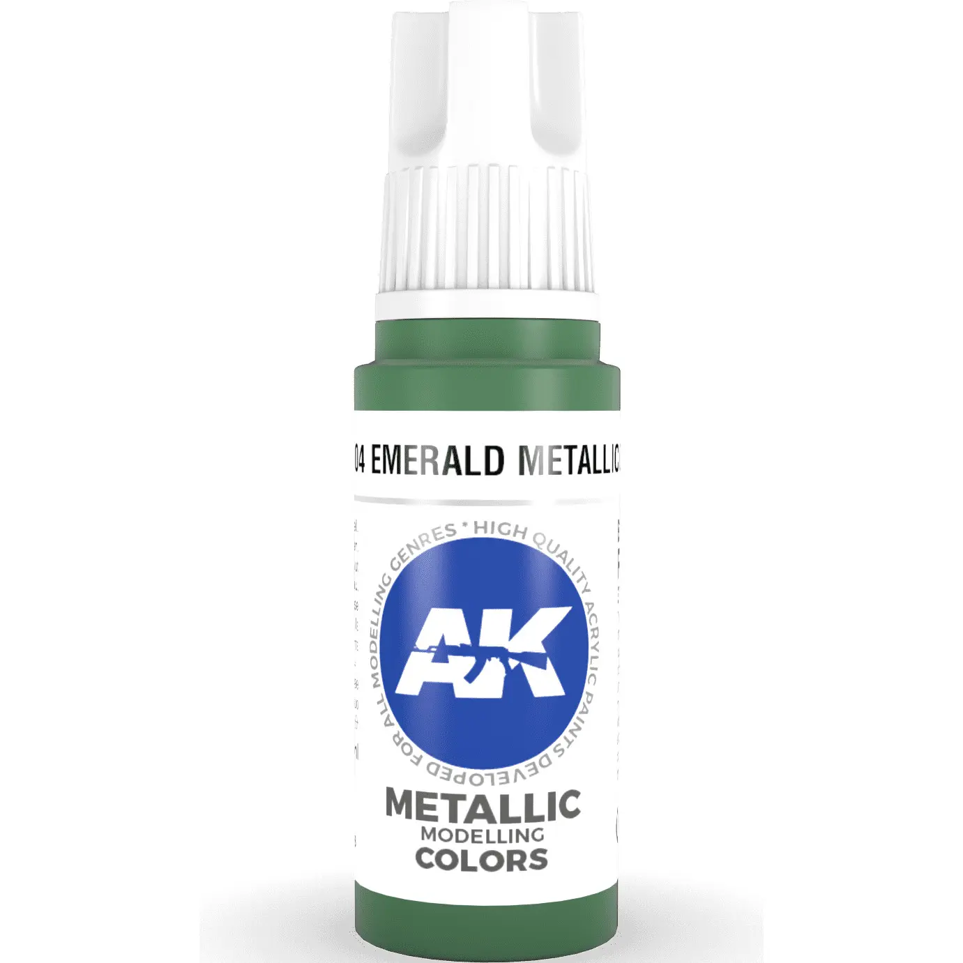 8435568304376 - Emerald Metallic Green 17ml