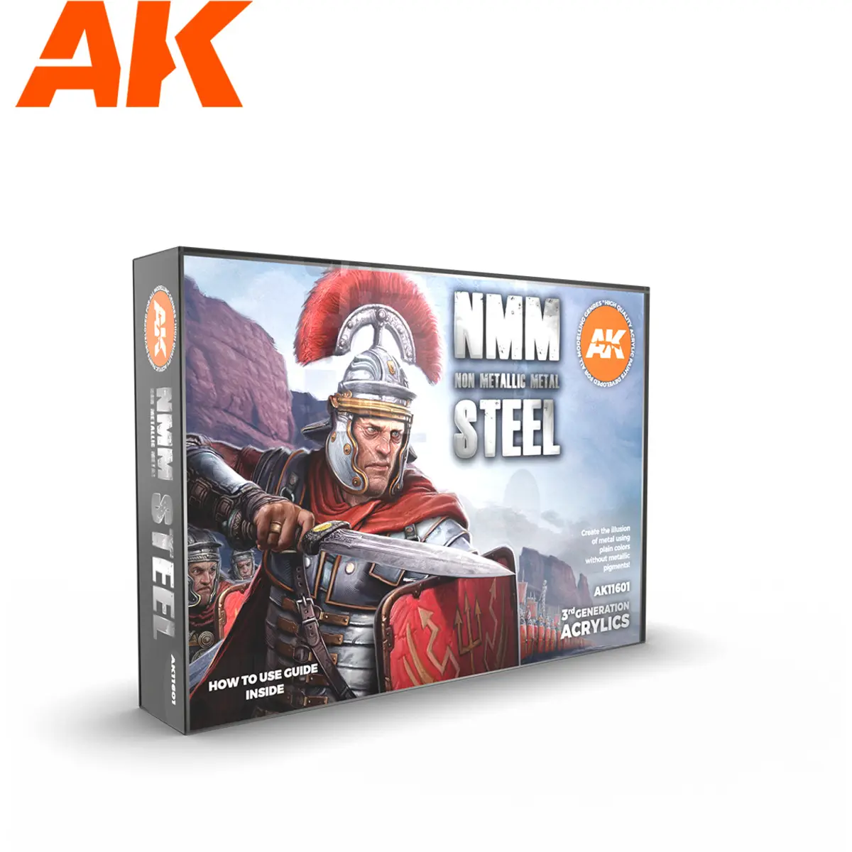 Meilleurs prix pour Set de peinture AK Interactive Non Metallic Metal Streel