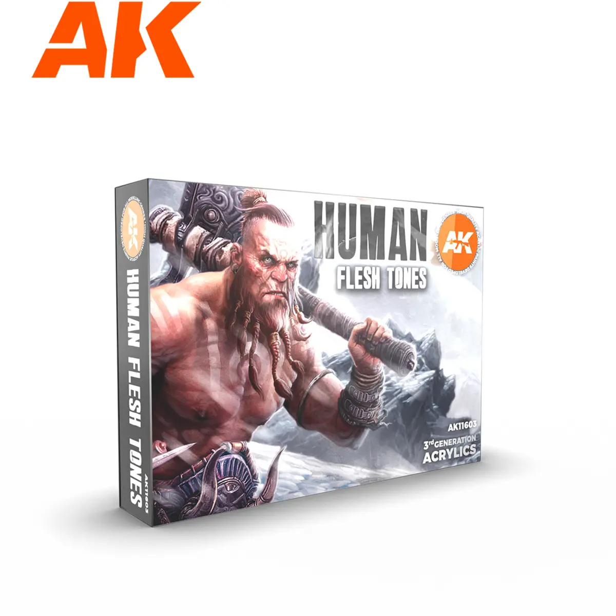 Meilleurs prix pour Set de peinture AK Interactive Human Flesh Tones