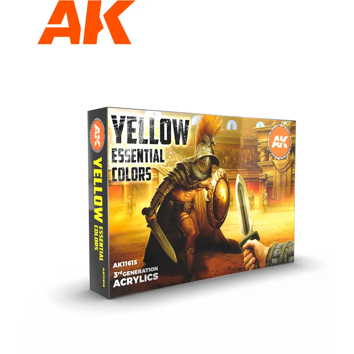 8435568309357 - YELLOW ESSENTIAL COLORS 3GEN SET