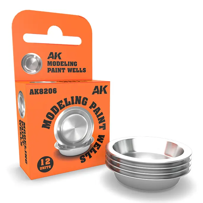 Comparer les prix de Godets à peinture AK Interactive (x12)