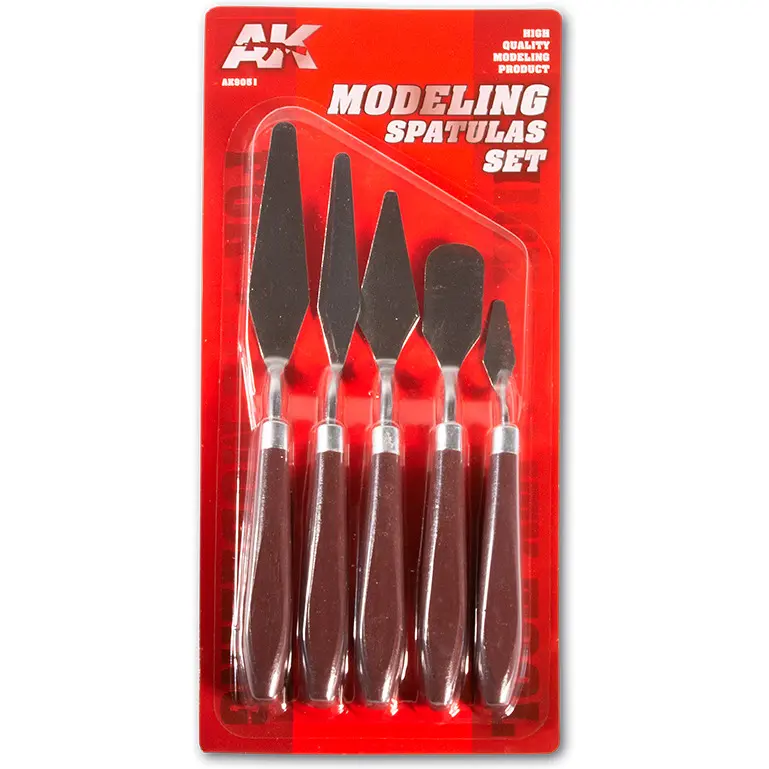Comparer les prix de Spatule de modelisme AK Interactive (x5)