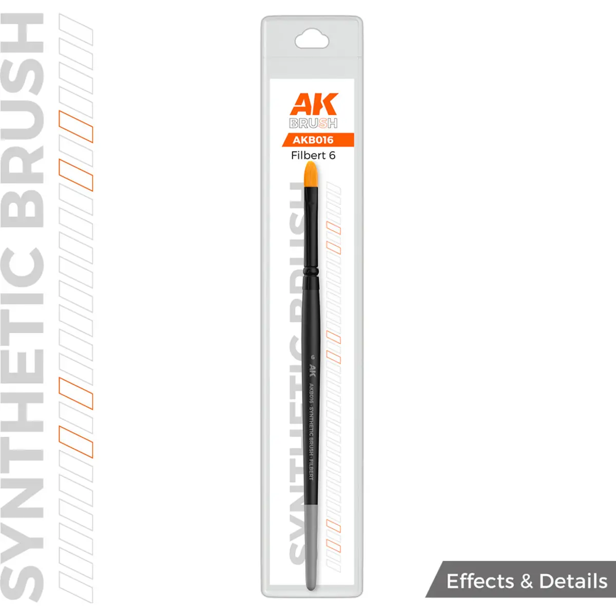 Meilleurs prix pour Pinceau synthétique AK Interactive Filbert 6