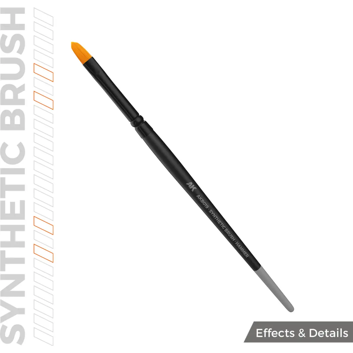 Comparer les prix de Pinceau synthétique AK Interactive Hammer