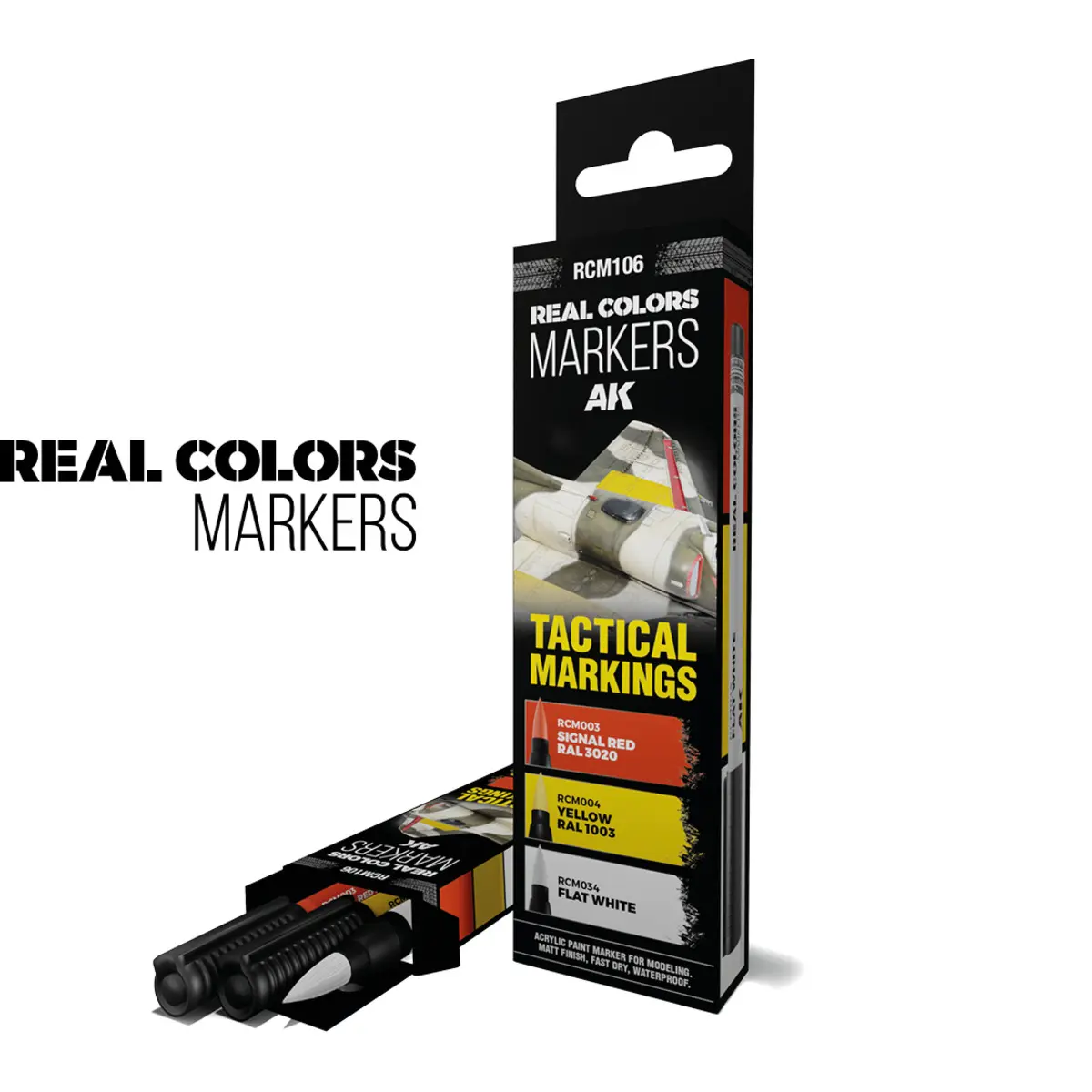 8435568339170 - TACTICAL MARKINGS - SET 3 REAL COLORS MARKERS