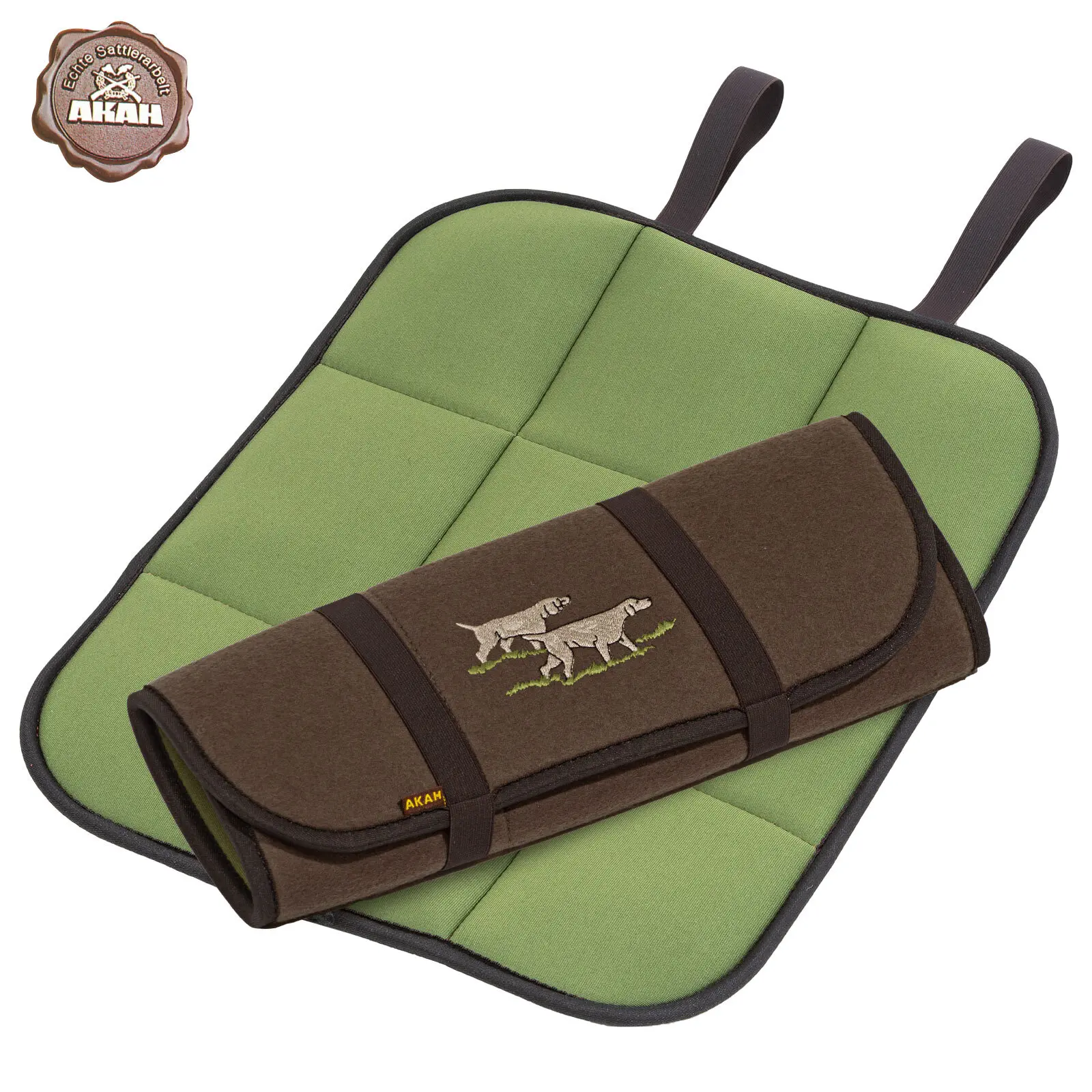 Coussin pour chien pliable avec broderie Akah