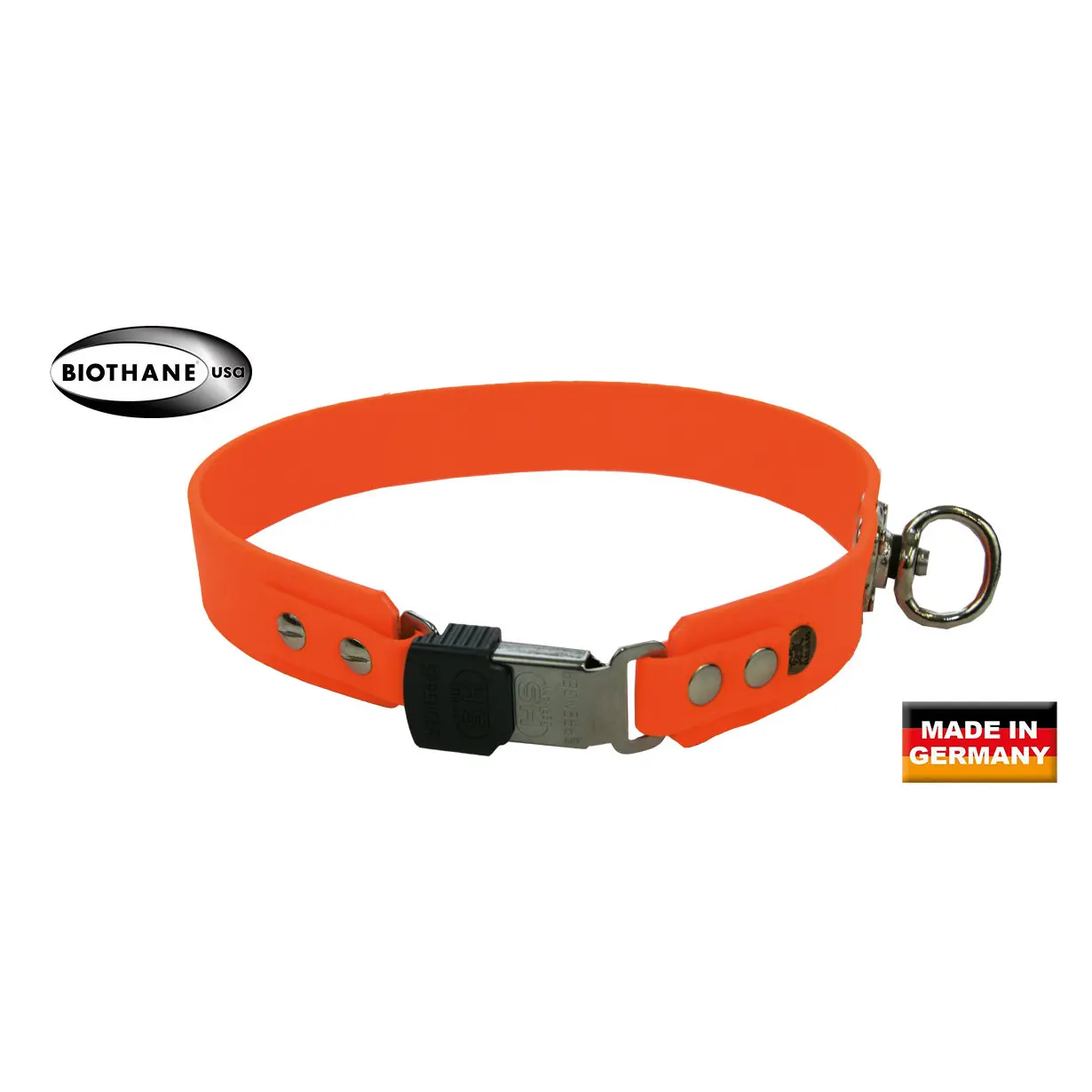 Collier pour chien recherche au sang Akah BioThane Clicklock