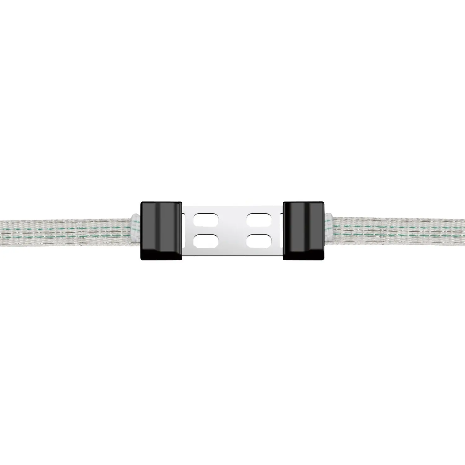 Ako Argenté Accessory For Ribbon Fence Connector Up To 12.5 Mm Stainless Steel Litzclip (X5)