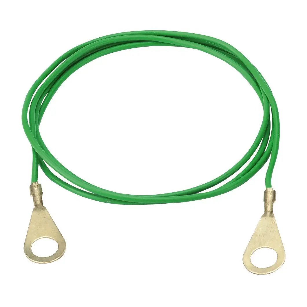 Comparer les prix de Cable de connexion terre pour clotûre 100 cm   ako