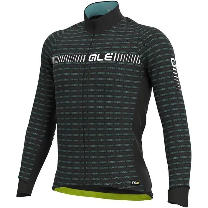 Langarmtrikot Alé PRR Green Road