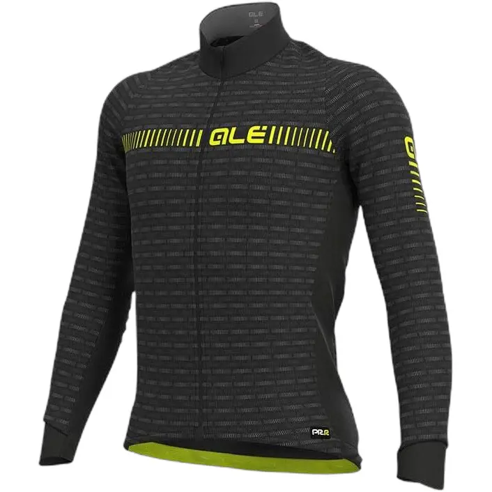 Langarmtrikot Alé PRR Green Road