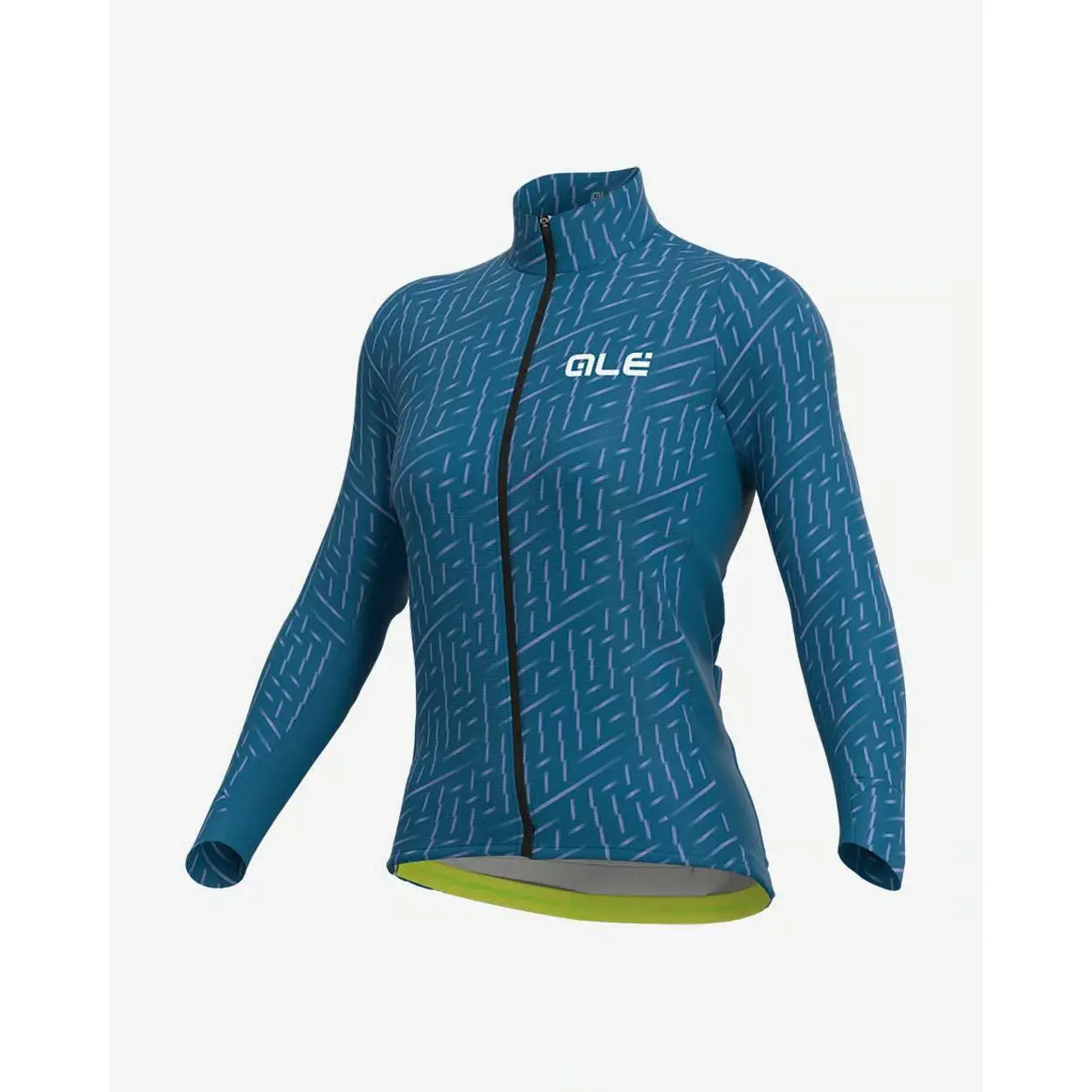 Langarmtrikot für Damen Alé Green Bolt