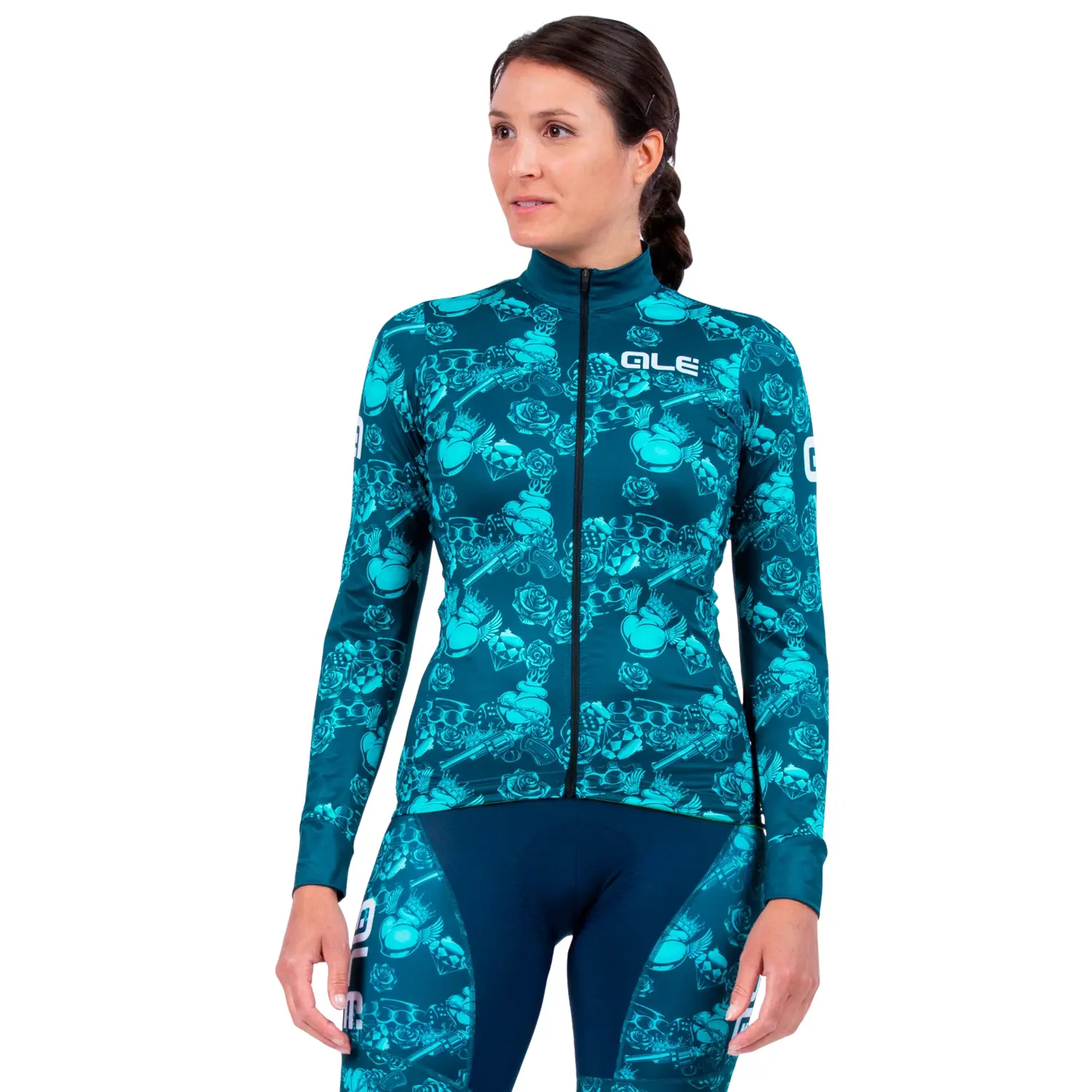 Langarmtrikot für Damen Alé Las Vegas
