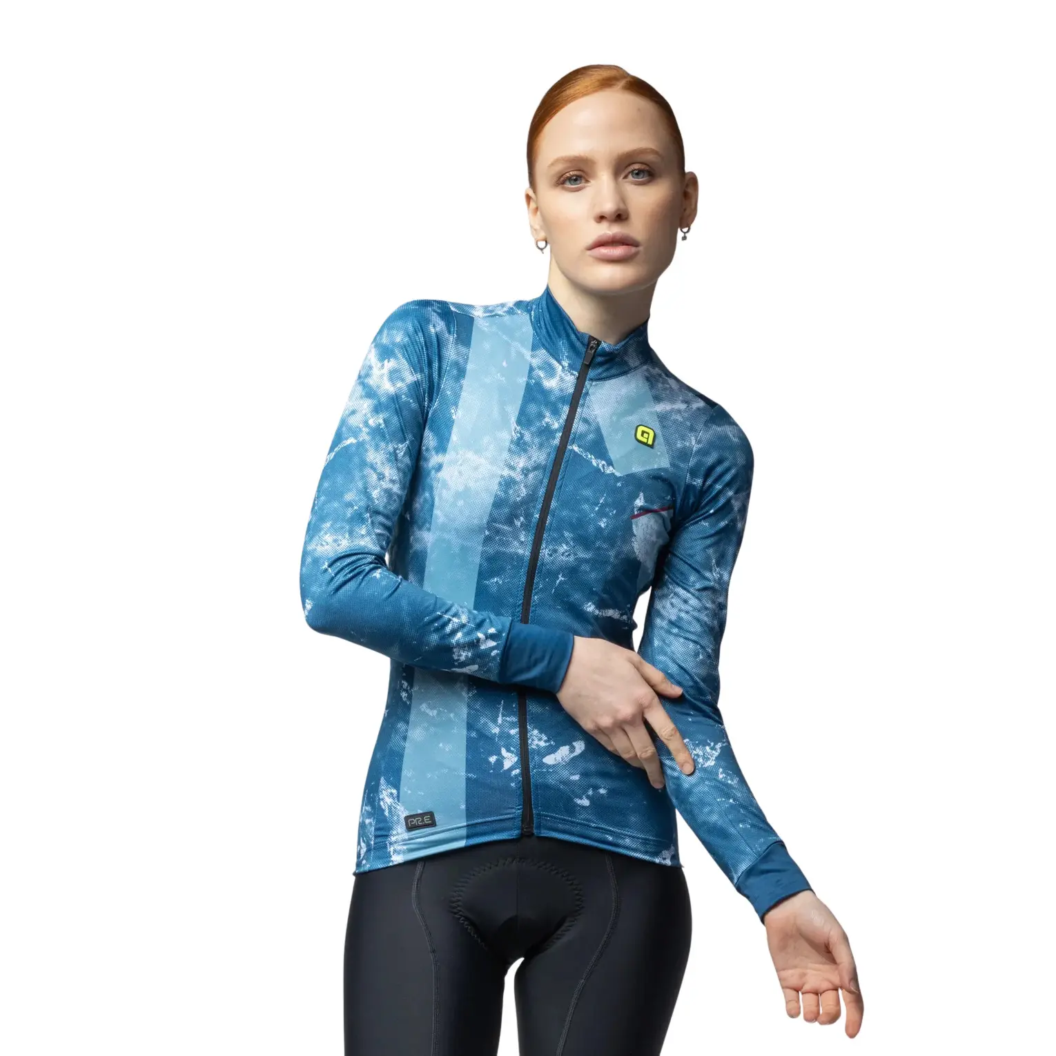 Langarmtrikot für Damen Alé PR-E Icy
